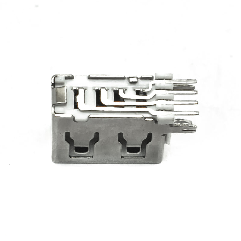 USB Type-A Vertical Female Connector Short Body