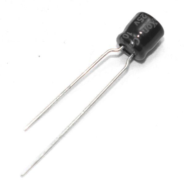 10µF 25V Electrolytic Capacitor