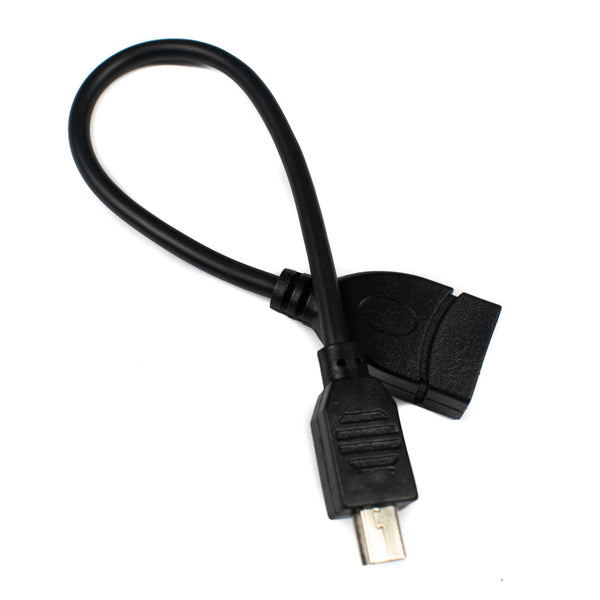 USB Type-A Female to USB Mini-B Male Adapter Cable