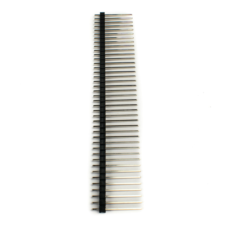 Buy 2.54mm 1x40 Pin Male Single Row Long Header Strip (Height: 20mm)