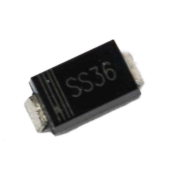 SS36 60V 3A Schottky Diode SMD DO-214AC (Pack of 2000)