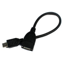 USB Type-A Female to USB Mini-B Male Adapter Cable