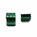 3 Pin Male-Female Pair Plug-in Screw Terminal Block Connector Box Type