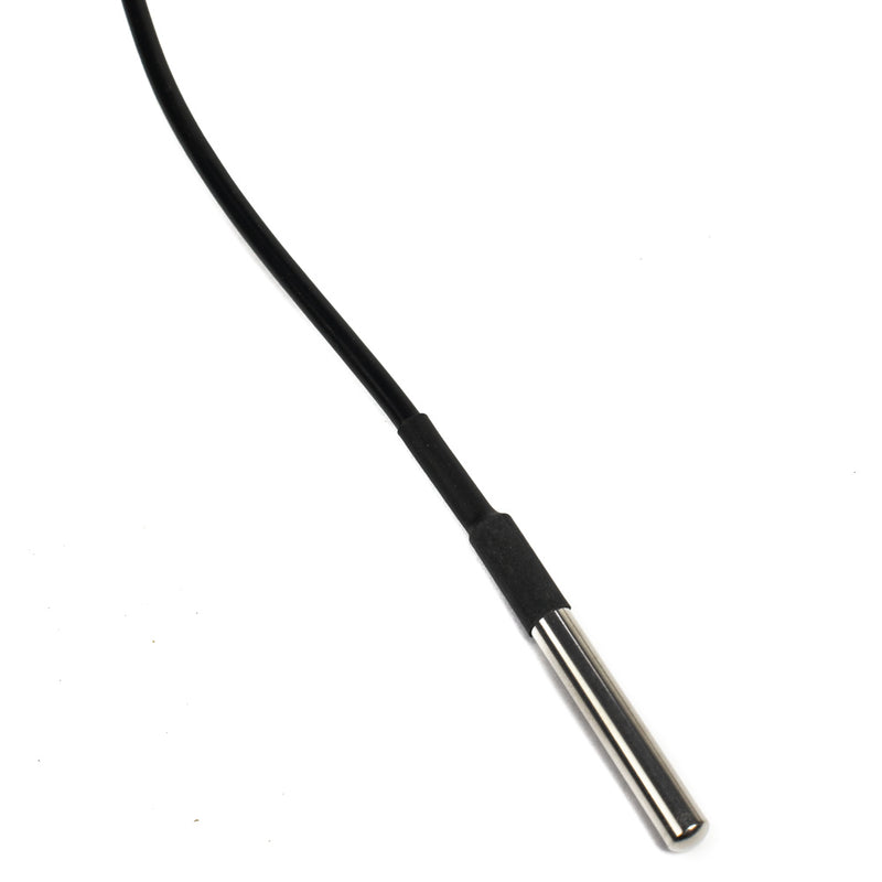 DS18B20 Waterproof Temperature Probe €“ Black (1m)