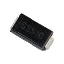 SS510 100V 5A Schottky Diode SMD DO-214AB