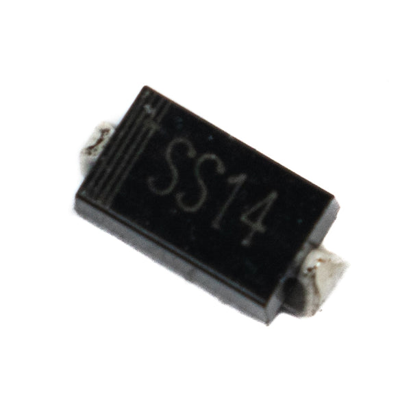 SS14 40V 1A Schottky Diode SMD DO-214AC (Pack of 2000)