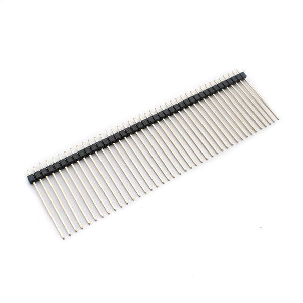 2.54mm 1x40 Pin 30mm Long Male Straight Single Row Brass Header Strip