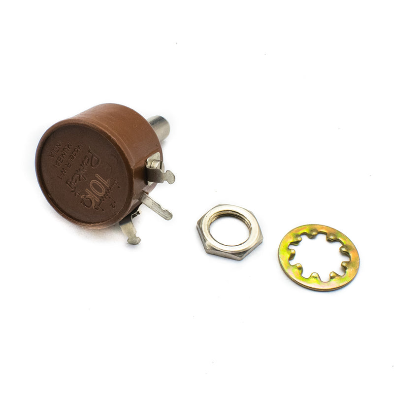 Pankaj 10k ohm Single Turn Wire Wound Potentiometer 10K ohm RW-1 with 19mm Shaft