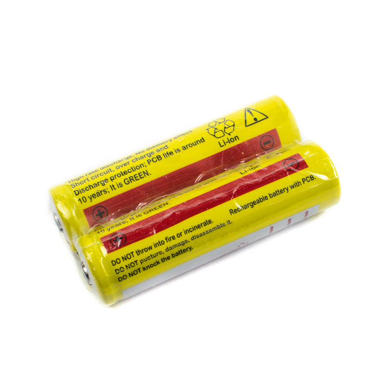 Ultrafire 3.7V 5000mAh BRC 18650 Lithium Ion Battery Pair with Tip Top