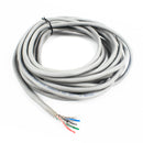 26 AWG Multi Strand 4 Core Shielded PVC Cable 7/0.132mm (1 Meter)