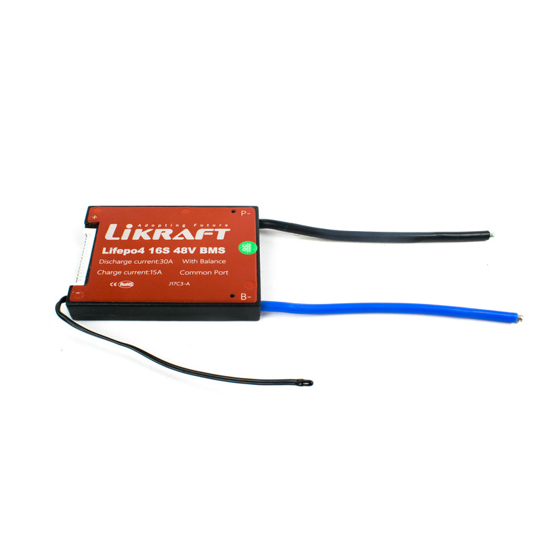 Buy 16S 48V 30A LiFePO4 Battery BMS Waterproof with Balance