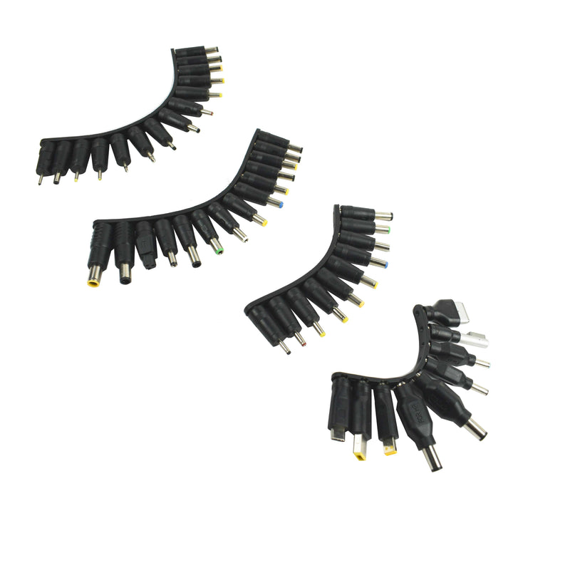 DC Power Supply Connector Plug Converter Jack Set of 48 pcs