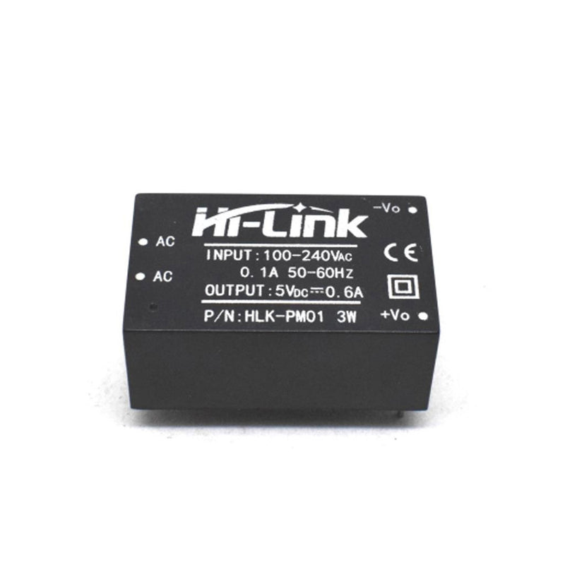 Buy Hi-Link PM01 5V 3W AC-DC Power Converter (AC to DC Switch Power Supply Module) from HNHCart.com. Also browse more components from Hi-Link Converters category from HNHCart