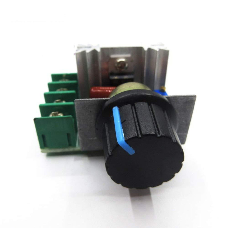 Order High-Power 2000W SCR Voltage Regulator Dimmer Speed Temperature Controller AC 220V
