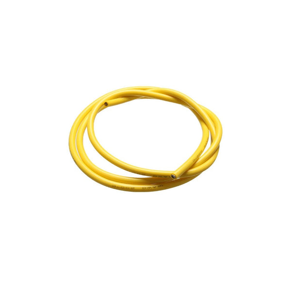 High Quality Ultra Flexible 22AWG Silicone Wire 2 m (Yellow)