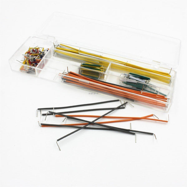 U Shape Solderless Breadboard Jumper Cable Wire Kit