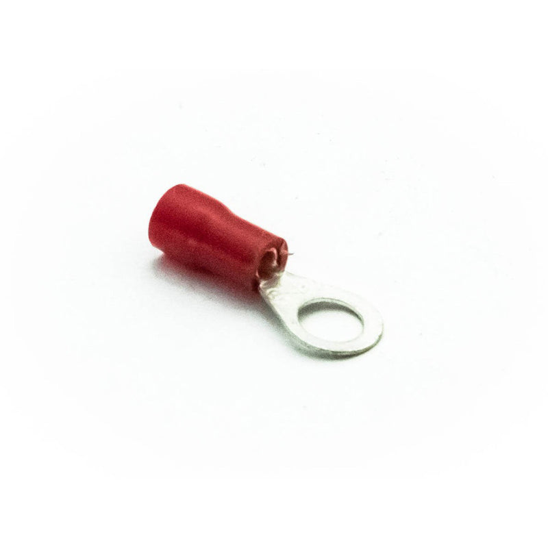 Buy Insulated Ring Crimp Terminal Red, M5 Stud Size