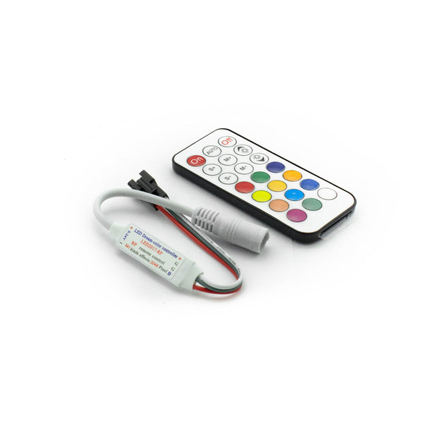 Buy LED2017-RF LED Dream Color Controller with RF Remote from HNHCart.com. Also browse more components from LED Drivers category from HNHCart