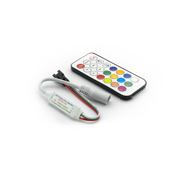 Buy LED2017-RF LED Dream Color Controller with RF Remote from HNHCart.com. Also browse more components from LED Drivers category from HNHCart