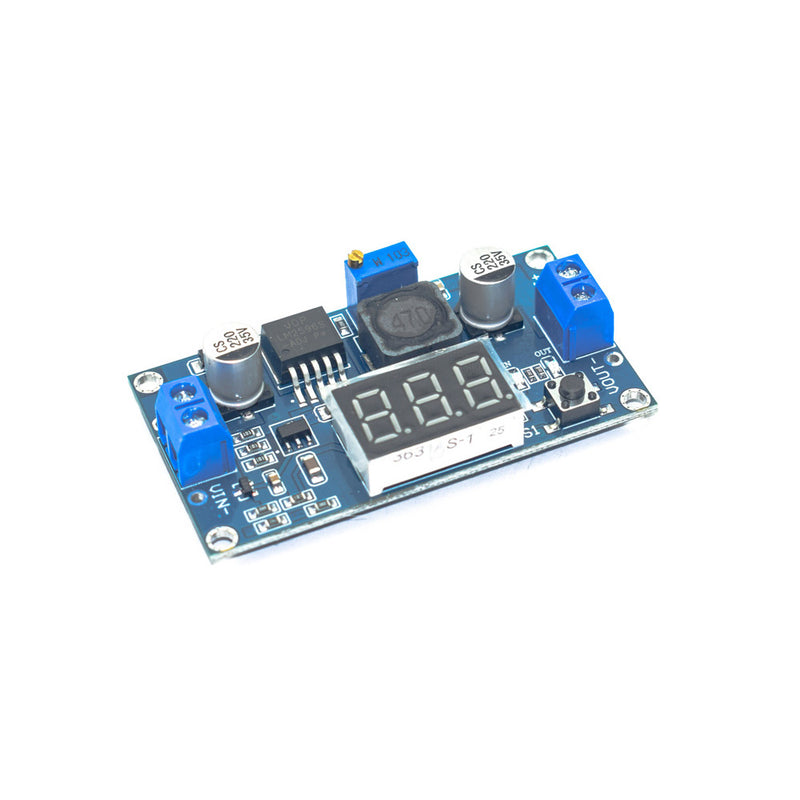 Buy LM2596 2A DC-DC Buck Step-Down Converter Module DC 4.0V~40V to 1.3V-37V with Voltmeter Display from HNHCart.com. Also browse more components from Buck-Boost Converters category from HNHCart