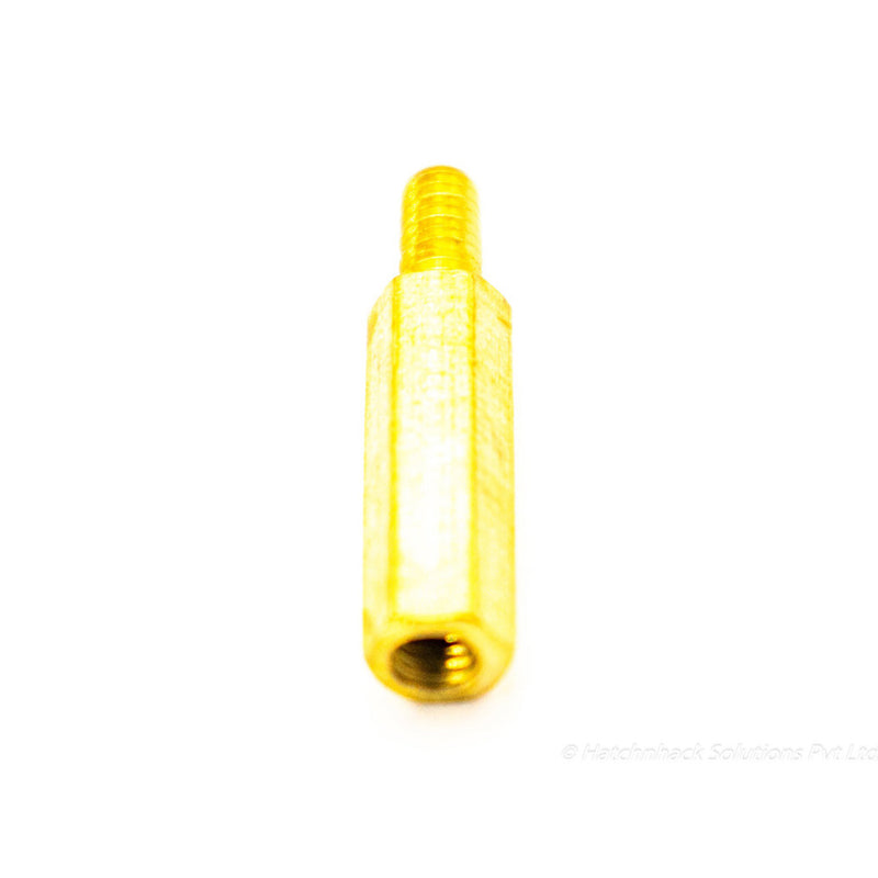 Shop M3 x 5mm+12mm Male to Female Thread Brass Hex Hexagonal Standoff Spacers