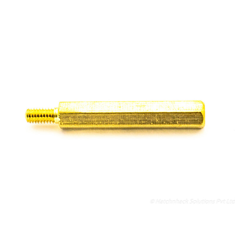 Buy M3 x 5mm+25mm Male to Female Thread Brass Hex Hexagonal Standoff Spacers from HNHCart.com. Also browse more components from Spacers & Standoff category from HNHCart