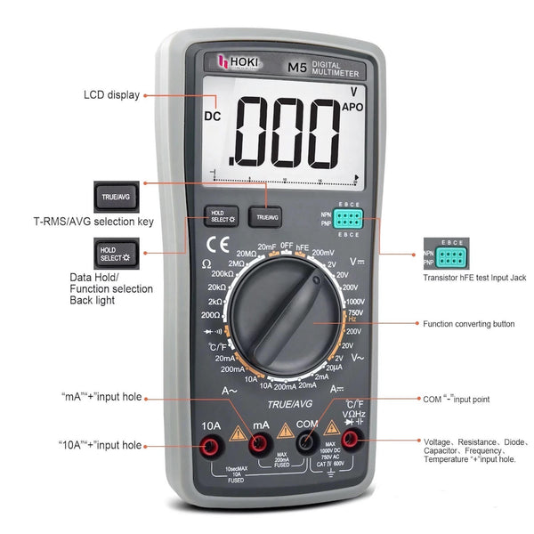 Hoki M5 Digital Multimeter