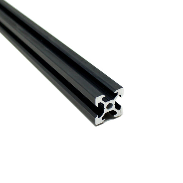 1000 mm 20X20 4 V Slot Aluminium Extrusion Profile (Black)