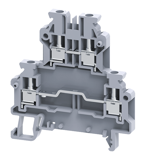 Connectwell ODL2.5A 2.5 sq. mm 2-Level Offset Stackable Type Terminal Block