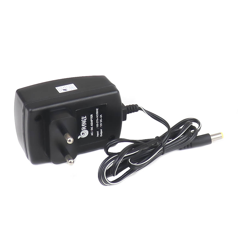 Standard 12V 2A Power Supply with 5.5mm DC Plug