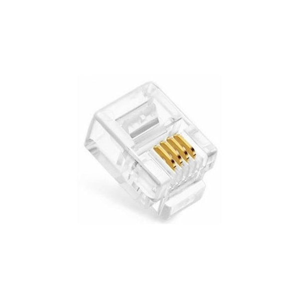 RJ11 Male Connector - 6P4C