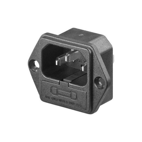 shop 3 pin iec320 c6 power inlet socket connector, male female socket connector