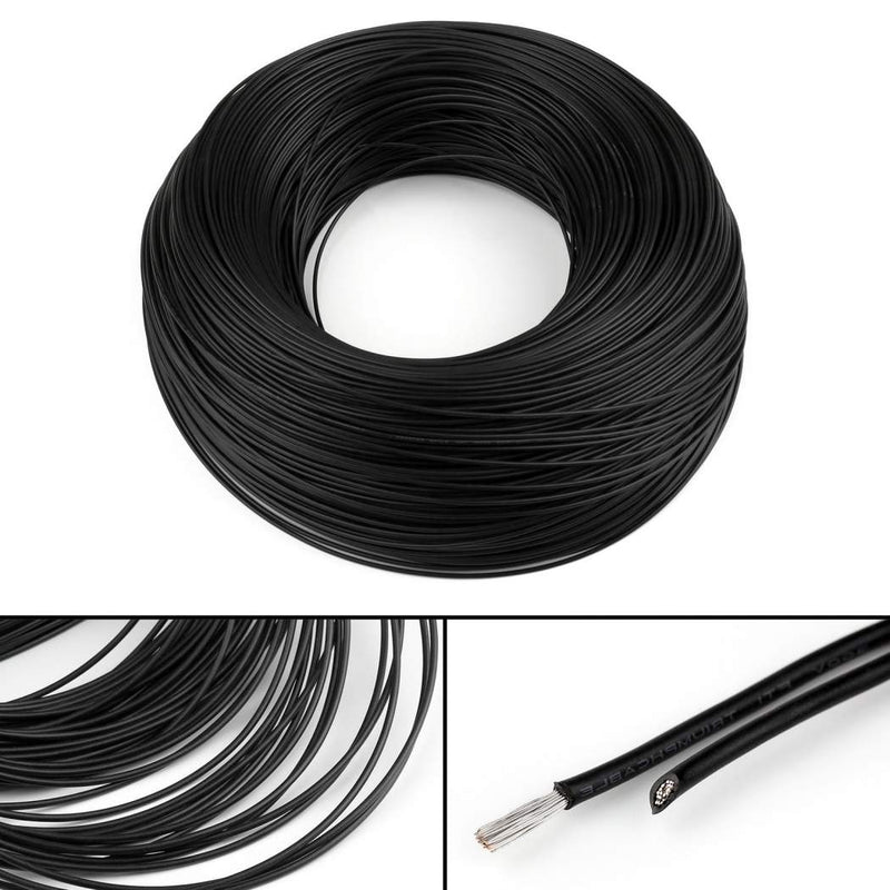 1 Meter UL1007 18AWG PVC Electronic Wire (Black)