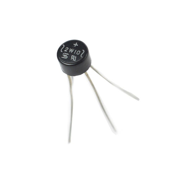 2W10 1000V 2A Single Phase Bridge Rectifier