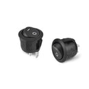 3A 250V AC SPST ON-OFF Round Rocker Switch