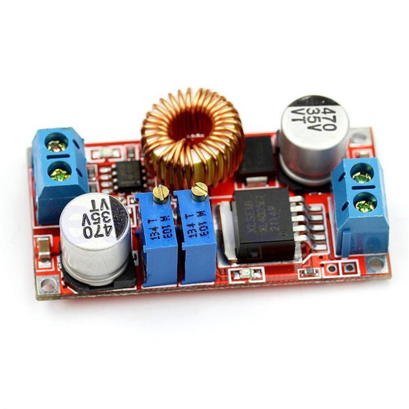 Order XL4015E1 Constant Current/ Constant Voltage 5A Lithium Charger DC-DC Step Down Adjustable Module