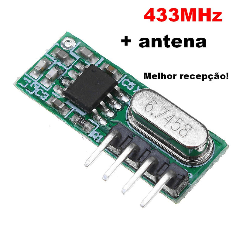 RF Receiver Module 433MHz 433.92MHz RX217 RX500 with antenna