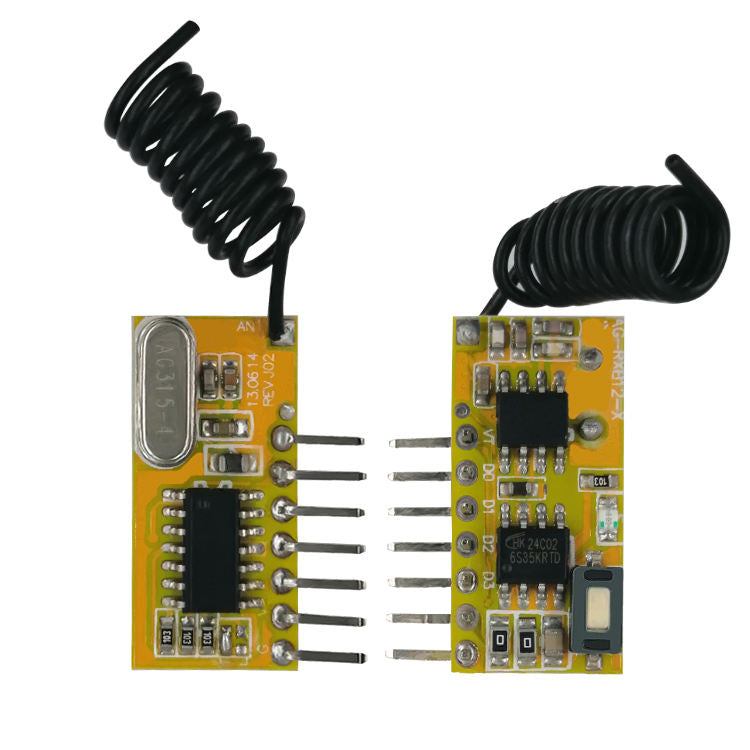 QIACHIP 433MHZ Learning Code EV 1527 Super heterodyne Decode RF Wireless Receiver Module