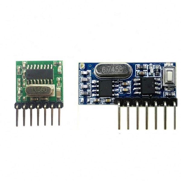 Qiahip 433mhz Wireless Wide Voltage Coding Transmitter Decoding Receiver 4 Channel Output Module For 433 Mhz Remote Controls