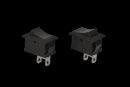 3A 250V Small SPST Switch (Black)