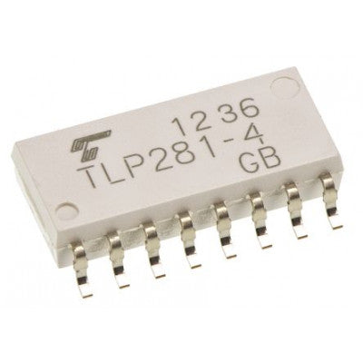 TOSHIBA TLP281-4 Four Channel Optocoupler IC