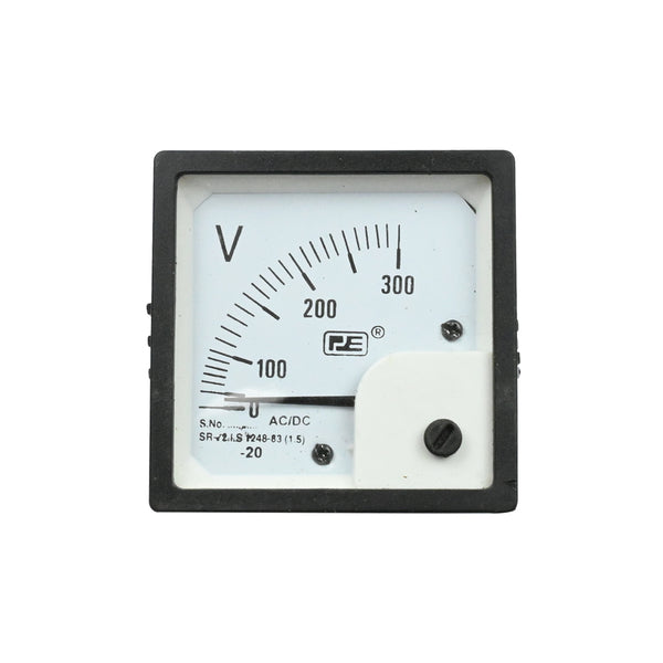 0V-300V 70x71mm Square Shape Analog Voltmeter