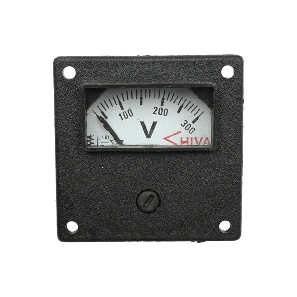 0-300V Square Shape Analog Voltmeter