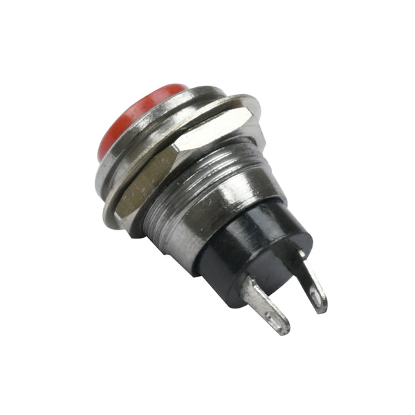 1.5A 250V Red Momentary Push Button Switch