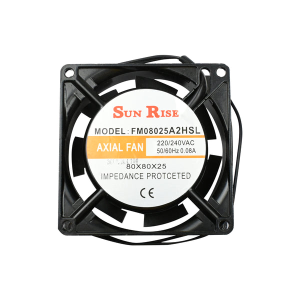 Sun Rise FM08025A2HSL 80x80x25mm 0.08A Axial Cooling Fan