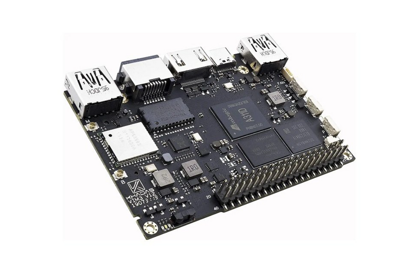 Khadas VIM3 Pro Amlogic A311D SBC with 5.0 TOPS NPU