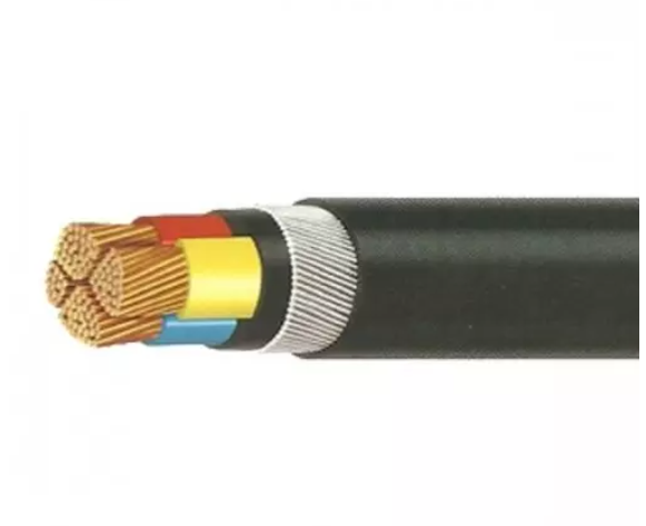 1.5 Sq.mm 3 Core Copper Conductor Unarmored LT Control Cable 2XY