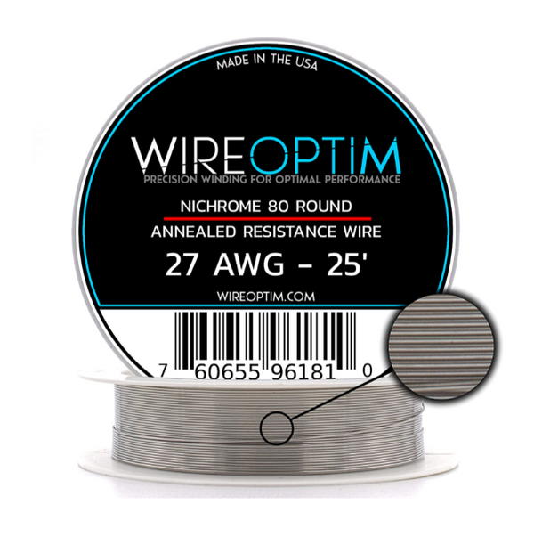 27 AWG Nichrome 80 Resistance Wire