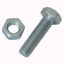 7.7mm Hexagonal Nut and Bolt