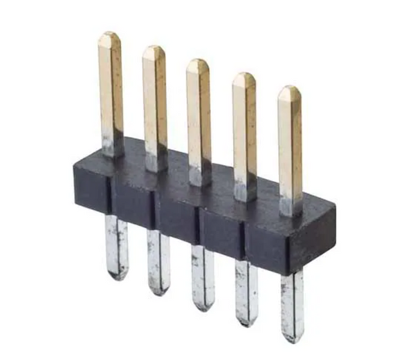 M50-3530542 5 Pin 1.27mm Single Row Header Strip